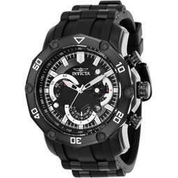 Invicta Mens 22799 Pro Diver Analog Display Quartz Black Watch