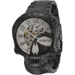Invicta Mens Artist 50.5mm Stainless Steel Automatic Watch, Silver (Model: 33967)