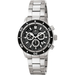 Invicta Mens 1203 II Collection Chronograph Stainless Steel Watch with Link Bracelet