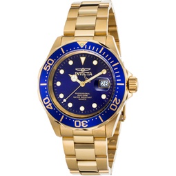 Invicta Mens 17058 Pro Diver 18k Gold Ion-Plated Stainless Steel Watch