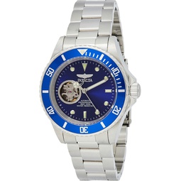Invicta Mens 20434 Pro Diver Analog Display Automatic Self Wind Silver Watch