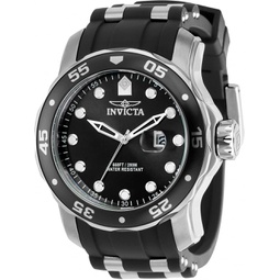 Invicta Pro Diver Quartz Black Dial Mens Watch 39095