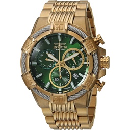 Invicta Mens 25869 Bolt Analog Display Quartz Gold Watch