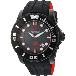 Invicta Mens 20205 Pro Diver Analog Display Automatic Self Wind Black Watch