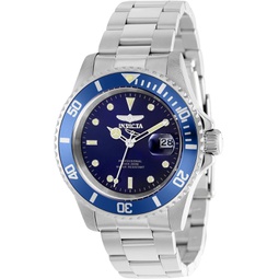 Invicta Mens 37156 Pro Diver Quartz 3 Hand Blue Dial Watch