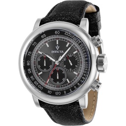Invicta Vintage GMT Chronograph Black Dial Mens Watch 39032