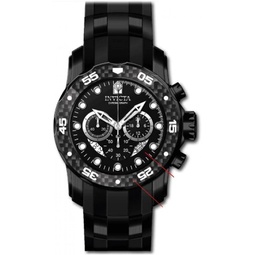 Invicta Mens 35417 Pro Diver Quartz Multifunction Black Dial Watch