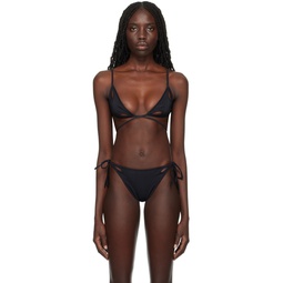 Black Chilla Bikini Top 241023F105002