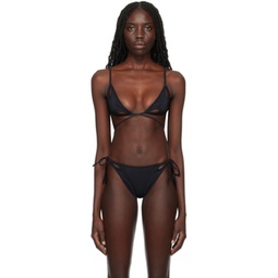 Black Chilla Bikini Top 241023F105002