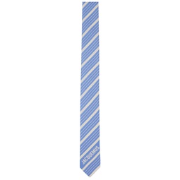 Blue Les Sculptures La cravate Tie 241553M158001