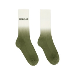 Off White   Green Le Chouchou Les chaussettes Moisson Socks 241553M220001