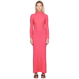 Pink Le Papier La Robe Lenzuolo Maxi Dress 222553F055001