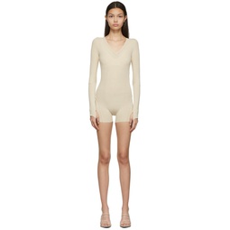 Beige La Combinaison Cielo Jumpsuit 221553F070004