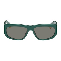 Green Les Lunettes Pilota Sunglasses 241553F005000