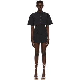 Black La Robe Arles Short Dress 212553F052002