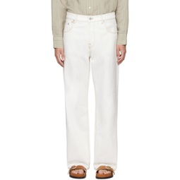 Off-White Les Classiques Le de-Nimes Large Jeans 241553M186007