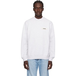 Gray Les Classiques Le Sweatshirt Gros Grain Sweatshirt 241553M204002