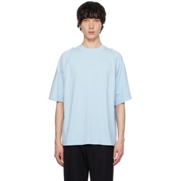 Blue Le t-shirt Camargue T-Shirt 241553M213013