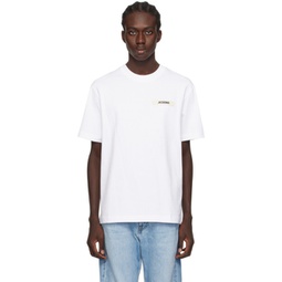White Les Classiques Le T-Shirt Gros Grain T-Shirt 241553M213005