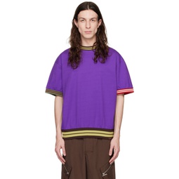 Purple Le T-Shirt Joga T-Shirt 231553M213035