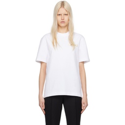 White Les Classiques Le T-Shirt Gros Grain T-Shirt 241553F110039
