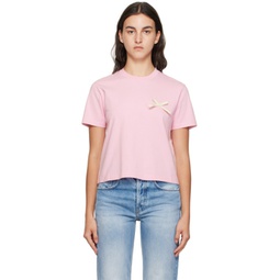 Pink Le Chouchou Le T-Shirt Noeud T-Shirt 232553F110007