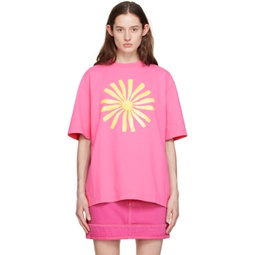 Pink Le T-Shirt Soleil T-Shirt 231553F110082