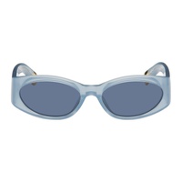 Blue Les Lunettes Ovalo Sunglasses 241553F005002