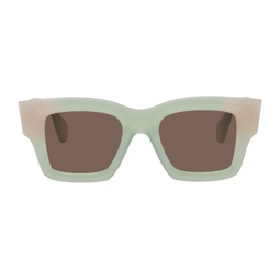 Green Le Splash Les Lunettes Baci Sunglasses 231553M134013