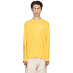 Yellow Le Papier Le T-Shirt Manches Longues Long Sleeve T-Shirt 232553M213007