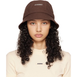 Brown Les Classiques Le bob Gadjo Bucket Hat 241553F015024