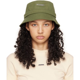 Khaki Le bob Gadjo Beach Hat 241553F015023