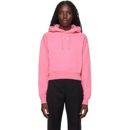 Pink Les Classiques Le hoodie Gros Grain Hoodie 241553F097006