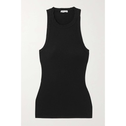 JAMES PERSE Ribbed stretch-Supima cotton tank