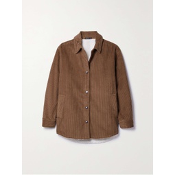 JAMES PERSE Cotton and wool-blend corduroy jacket