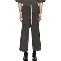 Gray O Project Trousers 231969M191016