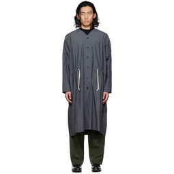 Gray O Project Drawstring Shirt 222969M213011