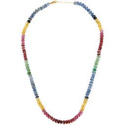 Multicolor Arizona Rainbow Sapphire Necklace 241141F010001