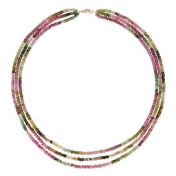 Multicolor Arizona Tourmaline Necklace 241141F010010
