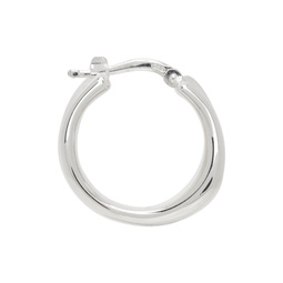 Silver Hoop Single Earring 231249M144014