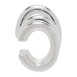 Silver Solidity Ear Cuff 232249M144000