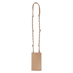 Beige Tangle Phone Pouch 232249M153002