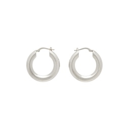 Silver Hoop Earrings 232249F022000