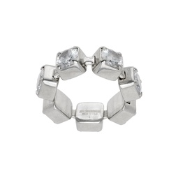 Silver Cup Chain Ring 241249M147011
