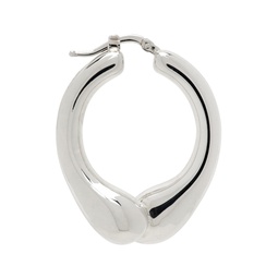 Silver Hoop Single Earring 231249F022011