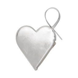 Silver Heart Coin Pouch 231249F038007