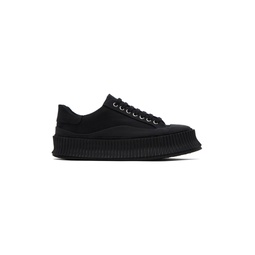 Black Platform Sneakers 232249M237010