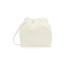 White Dumpling Bag 231249F048000