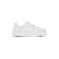 White Platform Sneakers 232249F128001