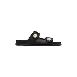 Black Fayence Sandals 241528F124001